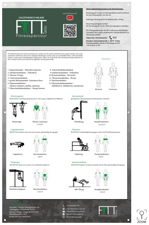 Anzeigetafel Fittastic